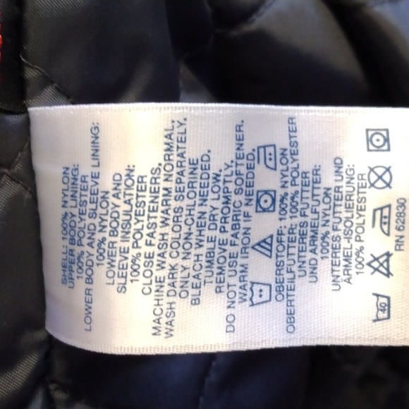 Lands End Men's Coat size Large 42-44 EUC Polartec cream color - Picture 6 of 7